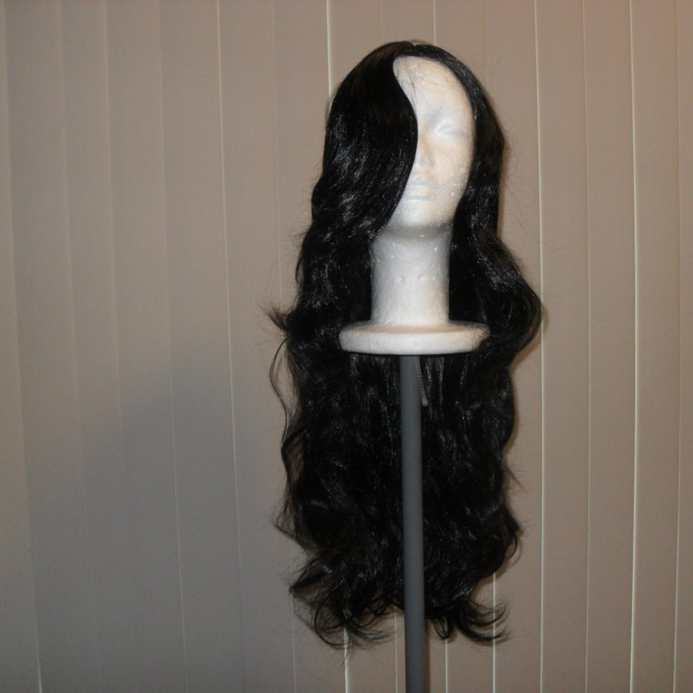 Black Long Wig